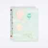 Air Balloon Baby Card