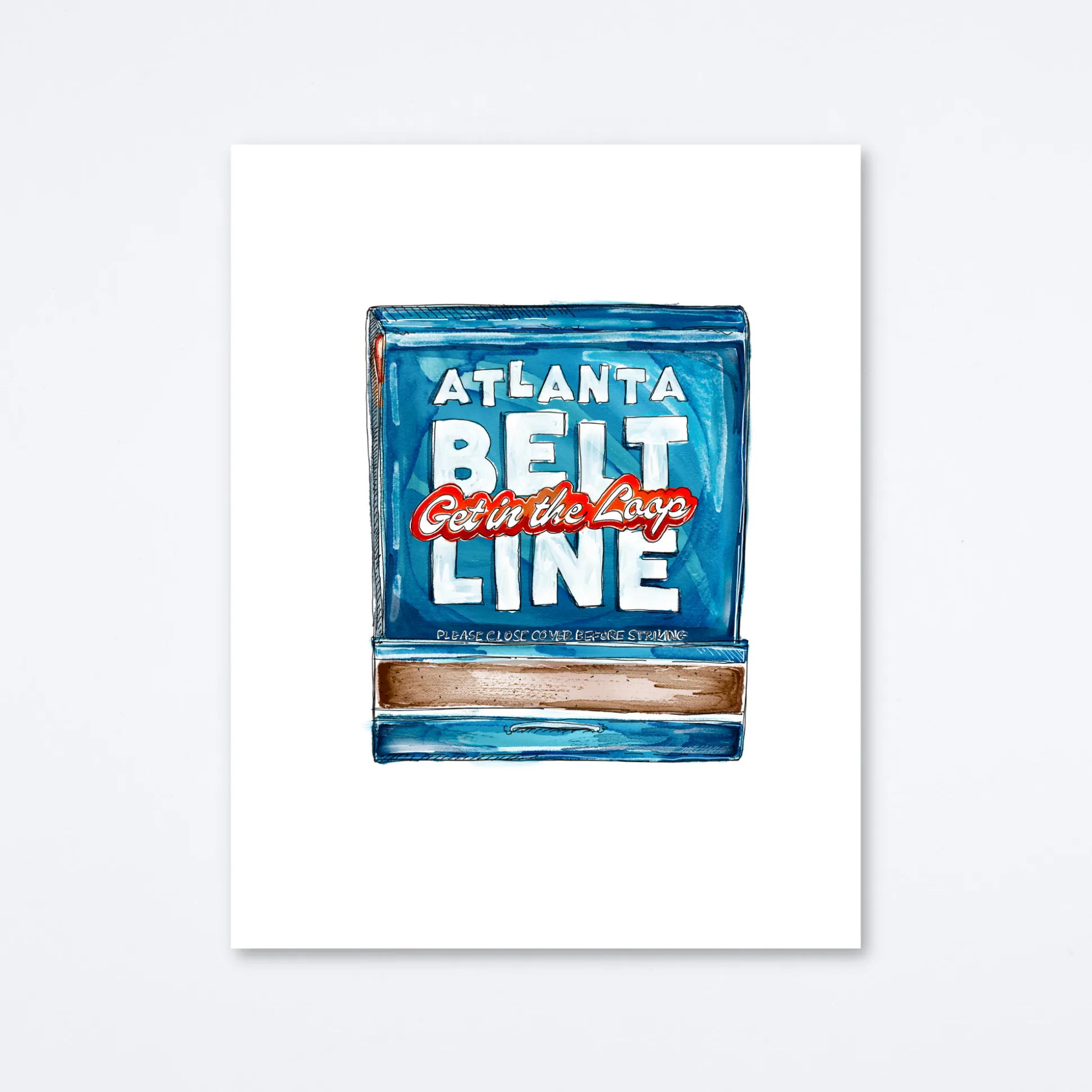 Atlanta Beltline Art Print