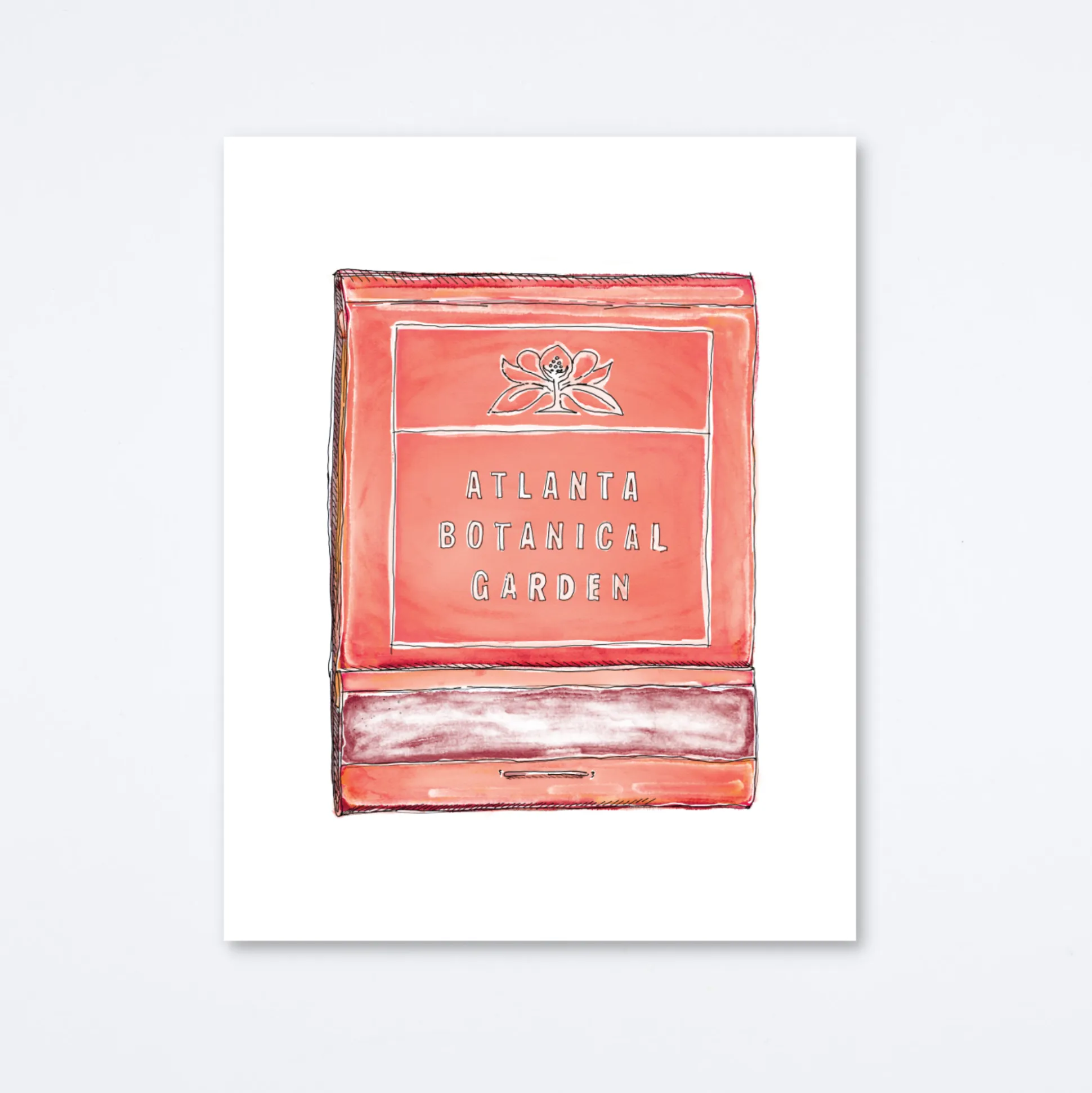 Atlanta Botanical Gardens Art Print