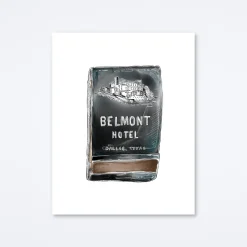Belmont Hotel Art Print