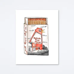 Big Chicken Art Print