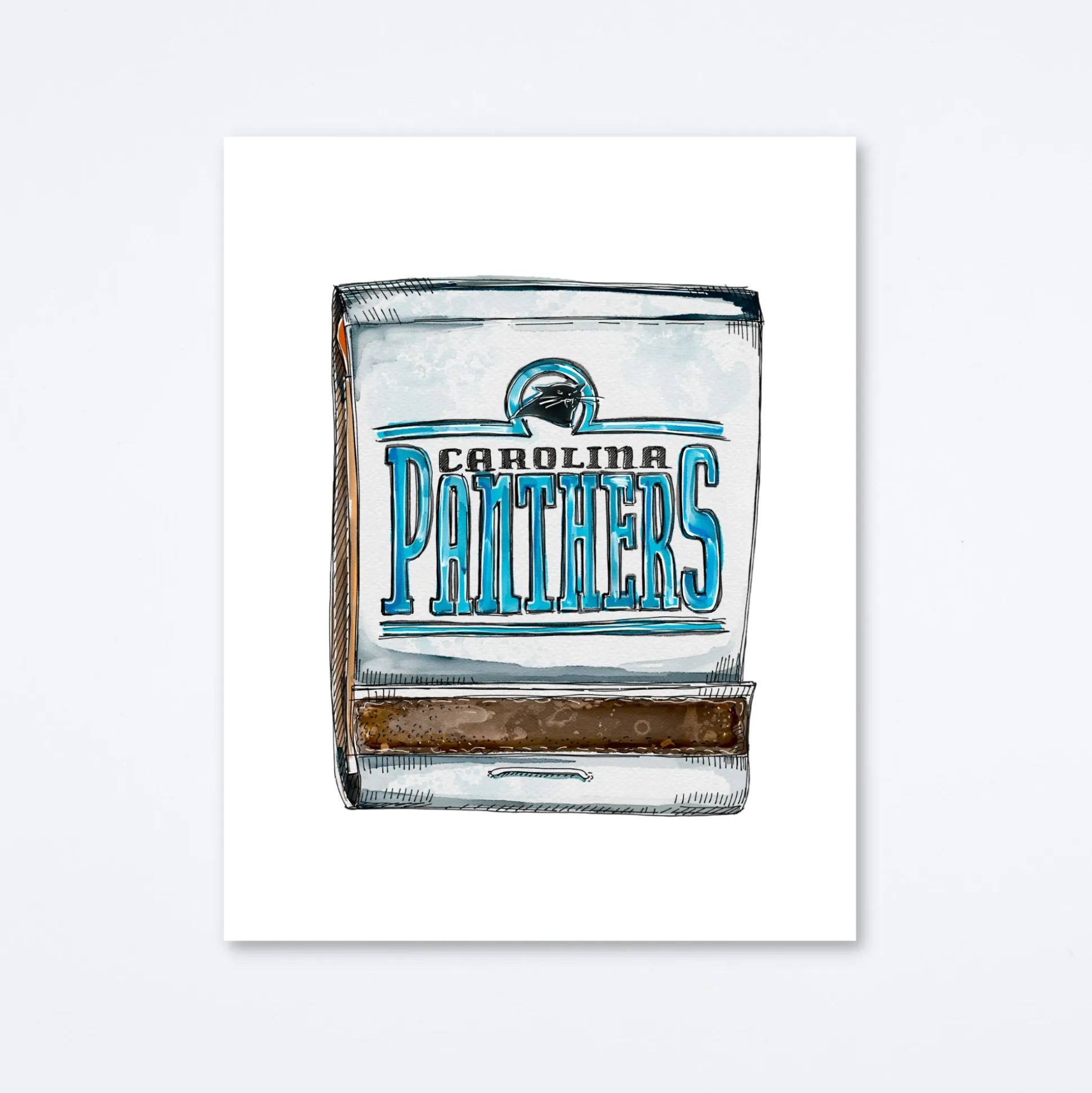 Carolina Panthers Art Print