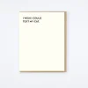 Cat Text Card