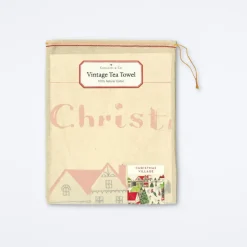Christmas Village Tea Towel
