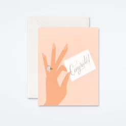 Congrats Ring Card