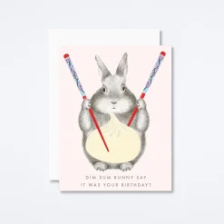 Dim Sum Birthday Card