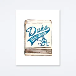 Duke Blue Devils Art Print