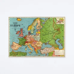 Europe Map 3 Wrap