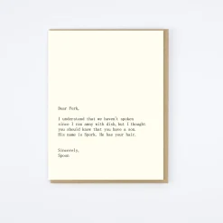 Fork/Spoon Card