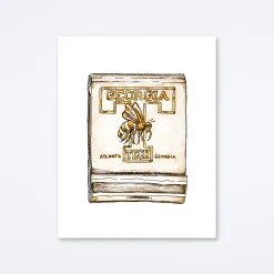 Georgia Tech Art Print