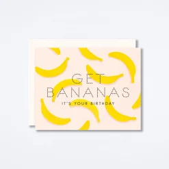 Get Bananas Birthday Card