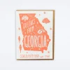 Greetings from Georgia Card