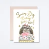 Hedge Hugs Birthday Card