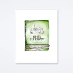 Hotel Clermont Art Print