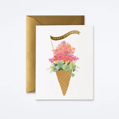 Ice Cream Birthday Card