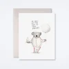 Koala Birthday Excitement Card