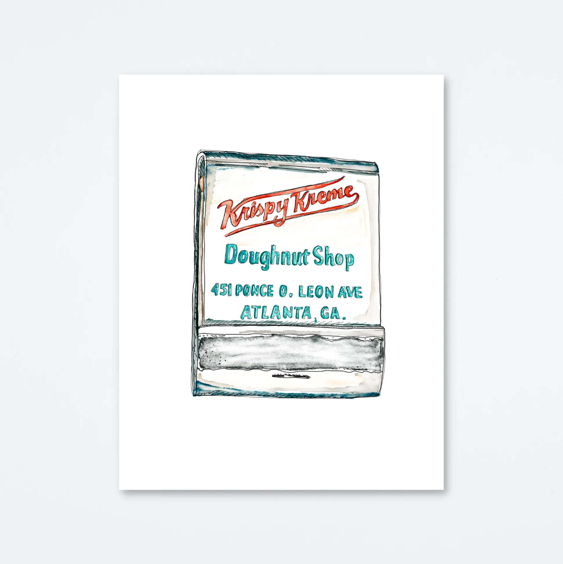 Krispy Kreme ATL Art Print