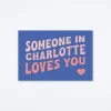 Loves You Charlotte Postcard