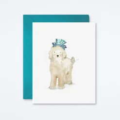 Lucy Dog Birthday Card