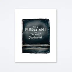 Merchant Atlanta Art Print