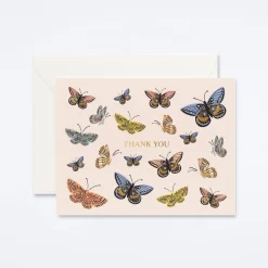 Monarch Thank You Card