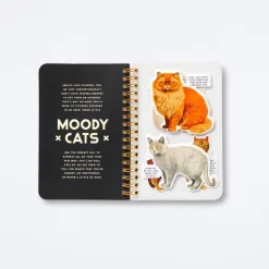 Moody Cats Sticker Book