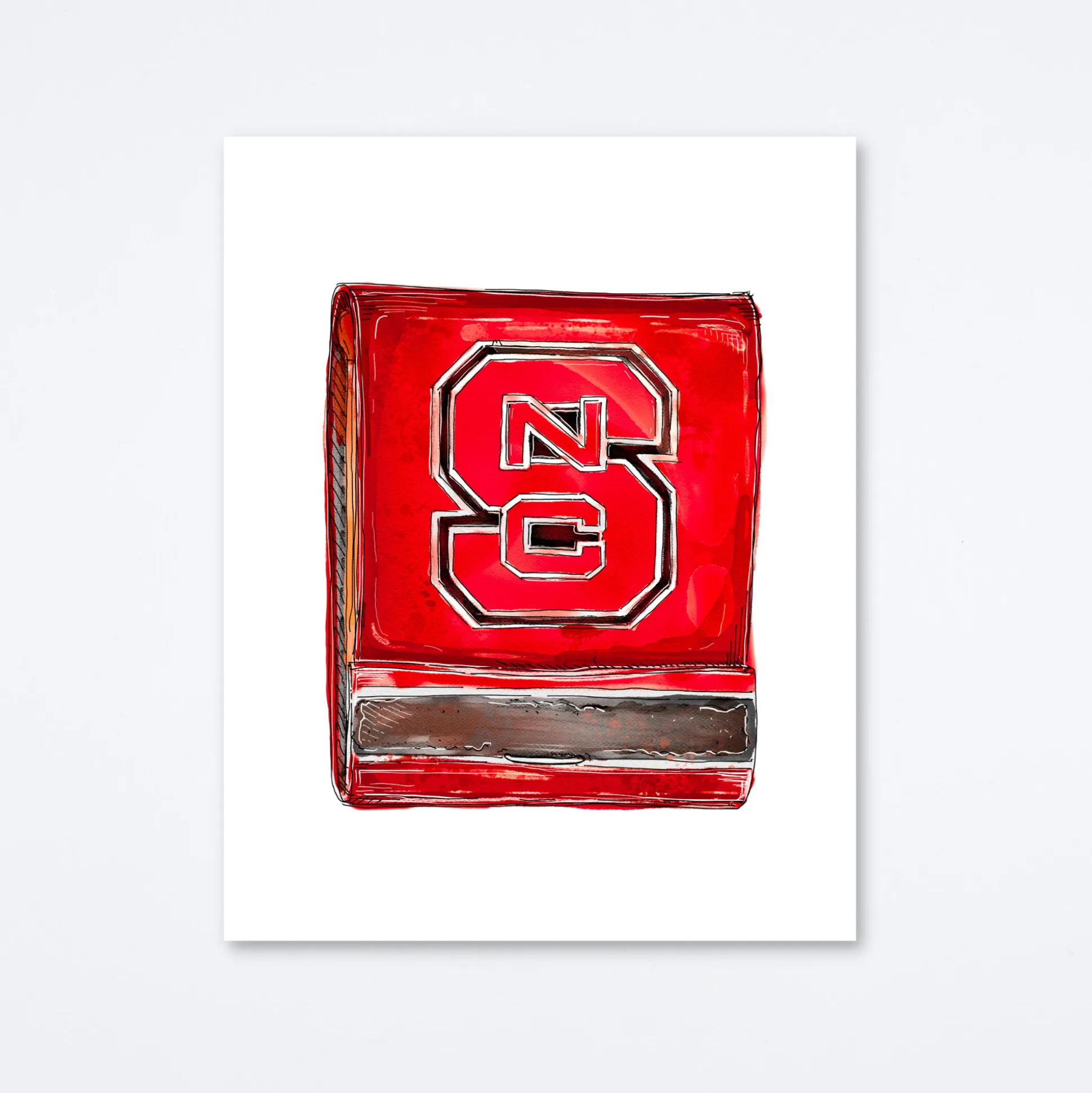 North Carolina State Art Print