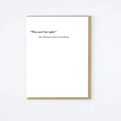 On Time Card
