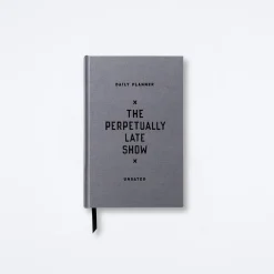 Perpetually Late Show Undated Planner