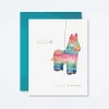 Piñata Birthday Card