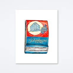 Piedmont Hotel Art Print