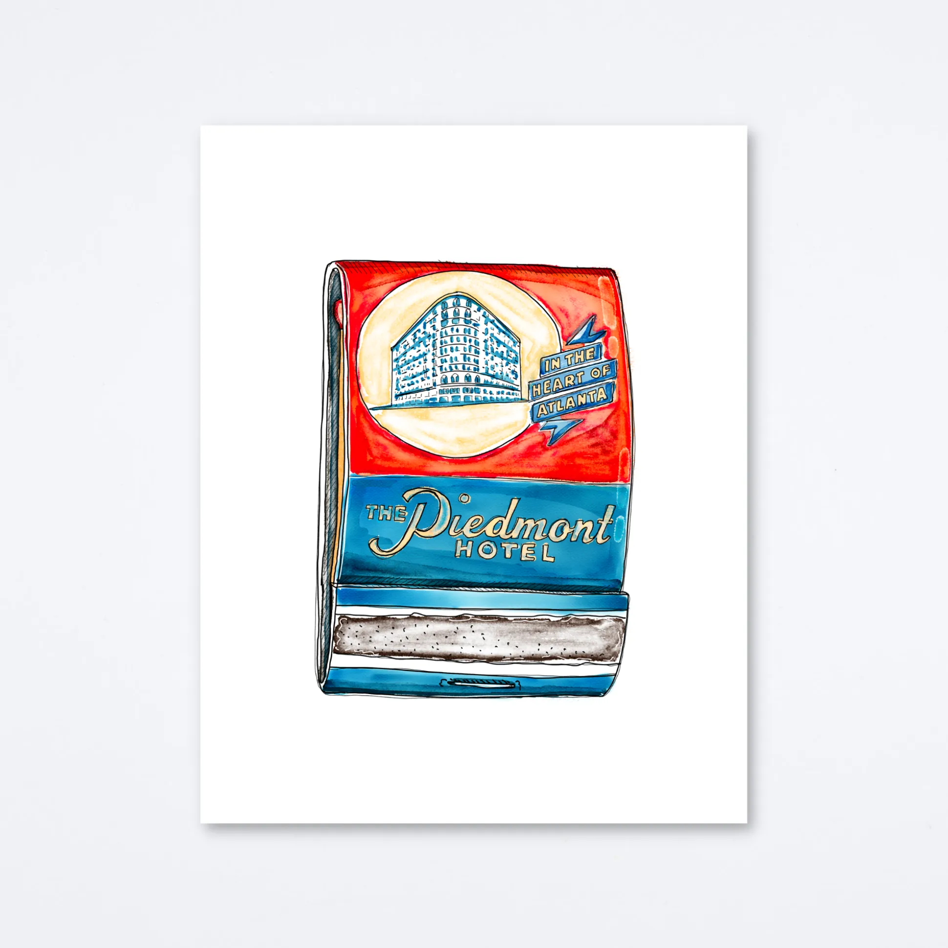 Piedmont Hotel Art Print
