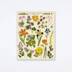 Pressed Flowers Puzzle