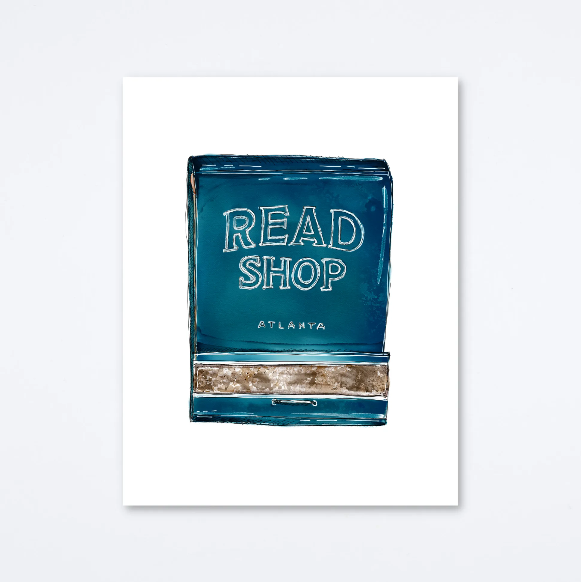 Read Shop Art Print