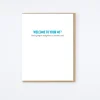 40s Glasses Card