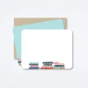 Stacked Books Flat Notecard Set