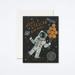 Stellar Birthday Card