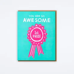 1st Prize Card