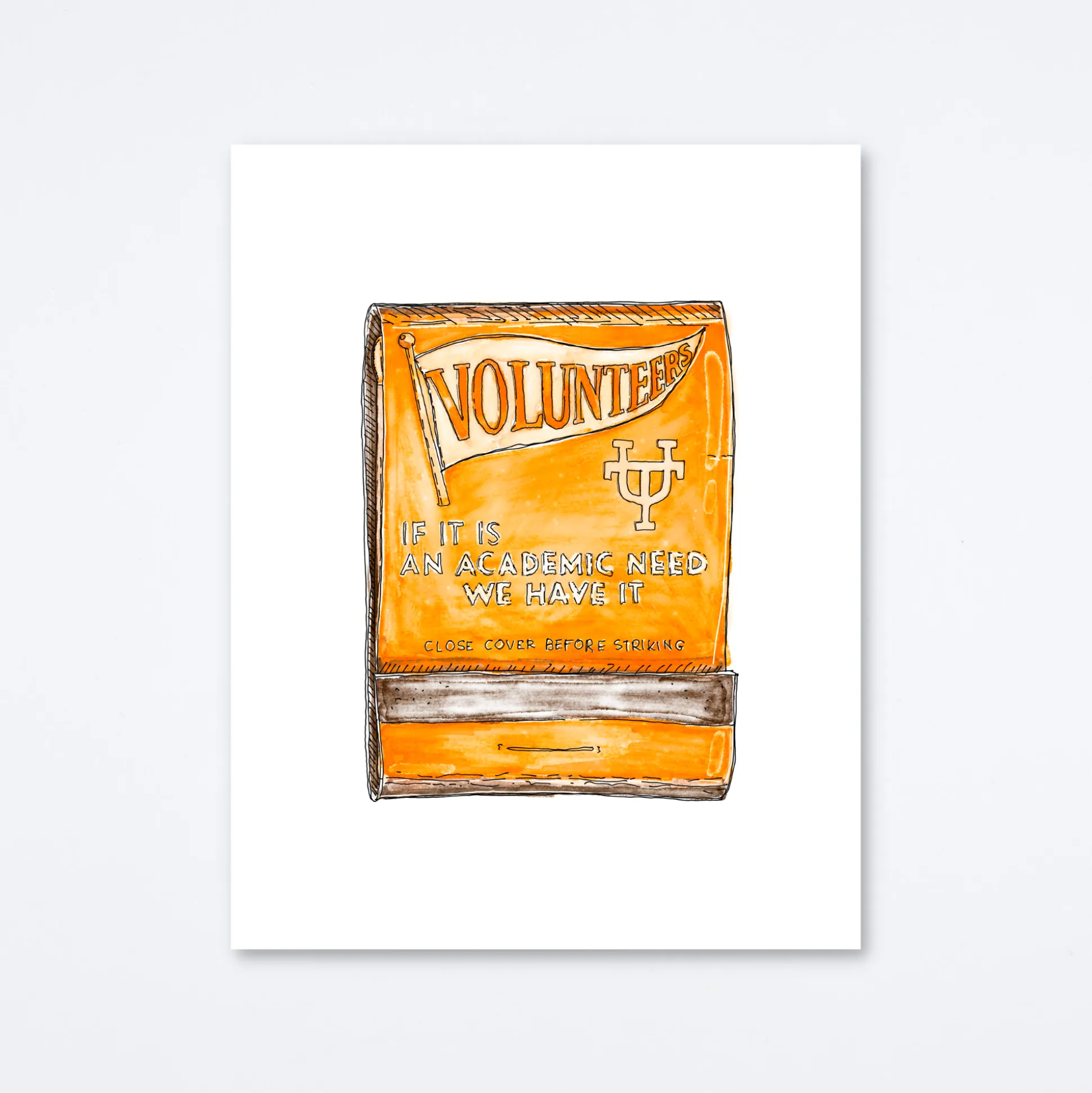 Tennessee Volunteers Art Print