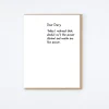 The Answer Card