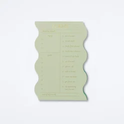 Wavy Daily Notepad