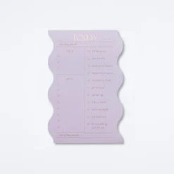 Wavy Daily Notepad