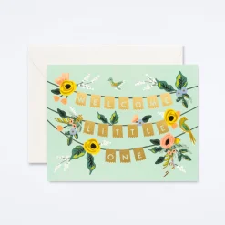 Welcome Garland Card