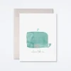 Welcome Little One Whale Card