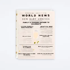 World News Baby Card